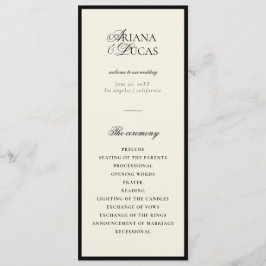 Programa Simples Monograma de Script Moderno Minim