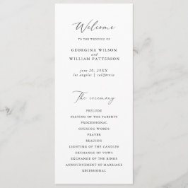 Programa Simples Monograma de Script Moderno Minim