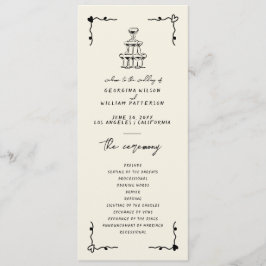 Programa Simples Whimsical Retro Manuscrito