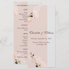 Programa Suave púrpura e cinzas com flores