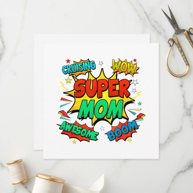 Programa Superhero Mãe Para Mulheres (Frente/Verso In Situ)