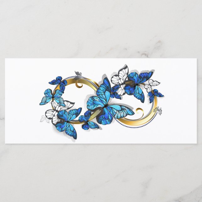 Programa Symbol Infinity of Blue Morpho Butterflies (Frente)