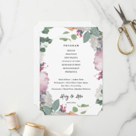 Programa Tema de Casamento Floral