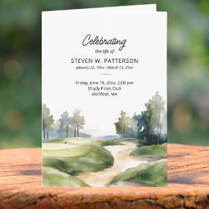 Programa Tema Golf, Foto, Celebração do Funeral da Vida
