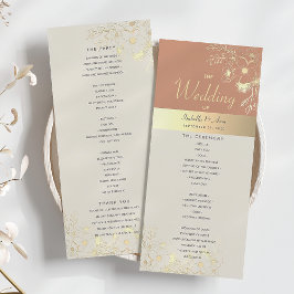 Programa Terracotta Wedding