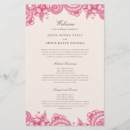 Programa Tradicional de Casamento Indiano Mod Meha