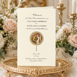 Programa Tradicional de Missa Latina de Casamento