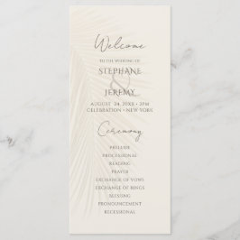 Programa Tropical de Casamento do Deserto de Palma