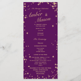 Programa Twinkle Stars Purple e Dourado Sparkle
