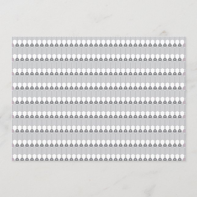 Programa um fundo branco com um padrão de círculos (Frente)