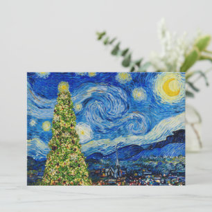 Programa Van Gogh Starry Night - Mesa de Árvore de Natal Nu