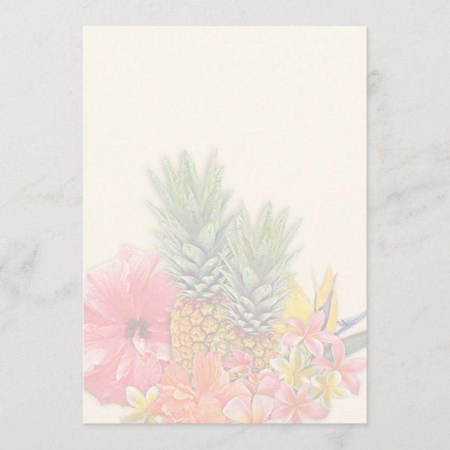 Programa Vazio de Fundo da Coleção Havaiana (Frente)