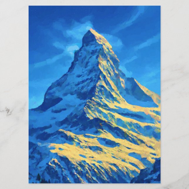 Programa Viagens vintage Zermatt (Frente)