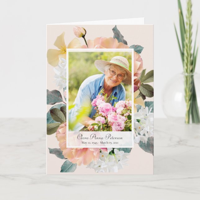 Programa Vida das Flores da primavera Frescas (Frente)