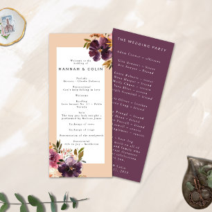 Programa Violet Meadows Moderna Queda Floral