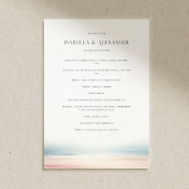 Programa Wailea Wedding