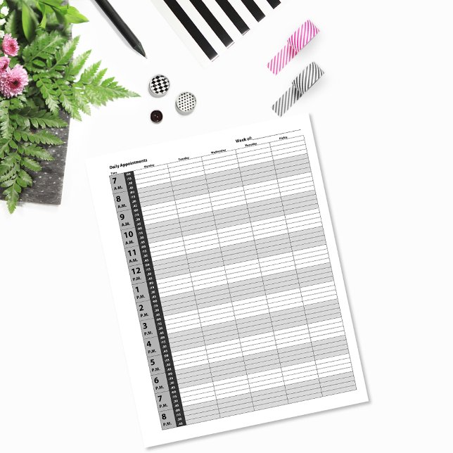 Programação de Compromisso Diário | CINZAS (Criador carregado)