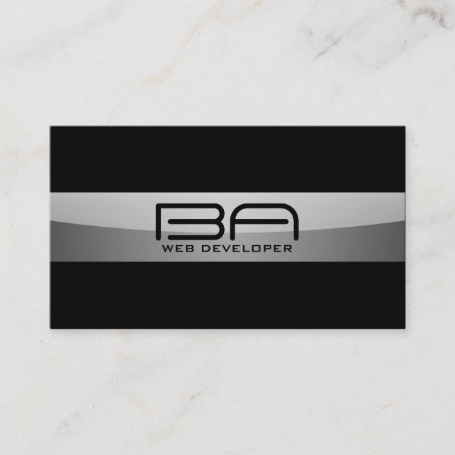 Programador web - cartões de visitas (Frente)