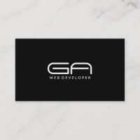 Programador web - cartões de visitas