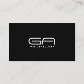 Programador web - cartões de visitas