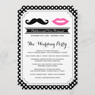 Programas de Casamento de bigodes e Lábios