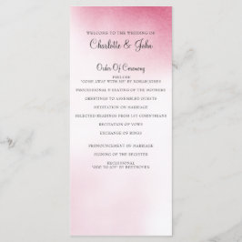 Programas de Casamento de Ombre Rosa
