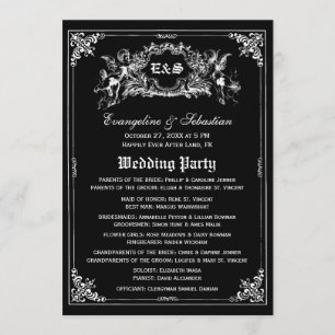 Programas de Casamento de Storybook de folhosas es