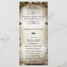Programas de Casamento de Ursos Steampunk Personal