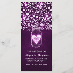 programas de casamento elegantes de hortelã