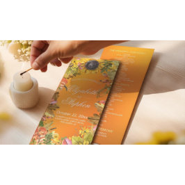 Programas de casamento outono Mapeamento de Outono