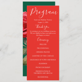 Programas de Casamento Rosa vermelha