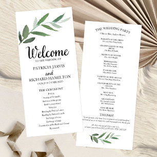 Programas de Casamento Simples e Elegantes com Ver