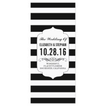 Programas de casamentos quísticos de listras branc