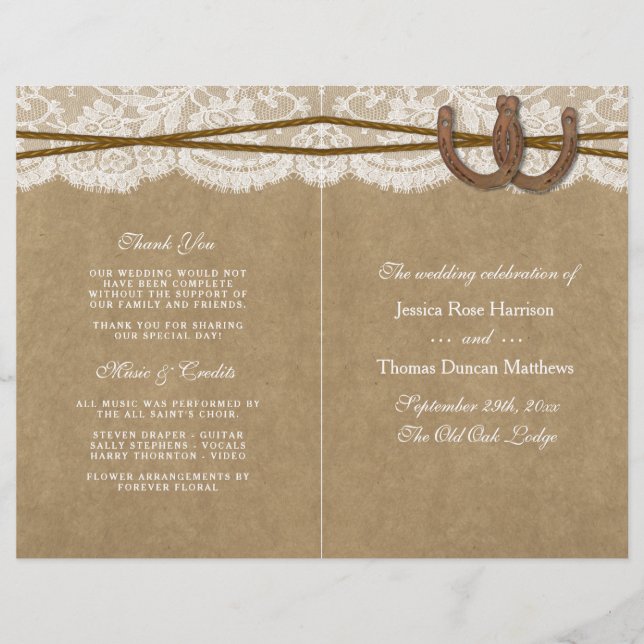 Programas de Coleta Kraft, Lace & Horsferes (Frente)