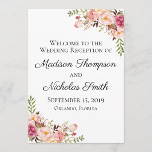 Programas de Recepções de casamento Flórida Rosa R