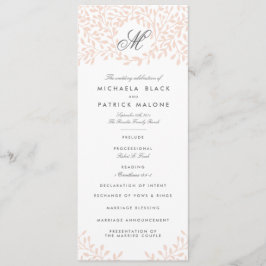 Programas Secretos De Casamento De Jardins - Blush