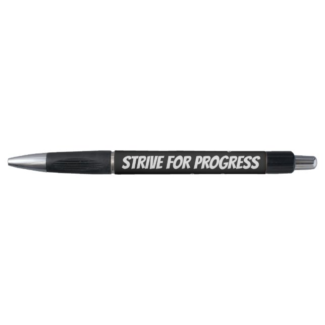 PROGRESS vs PERFECÇÃO canetas de nome personalizad (Frente)