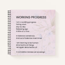 Progresso de Trabalho Encorajando Poema de Uplifaç