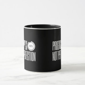 Progresso Não Perfeição — Caneca