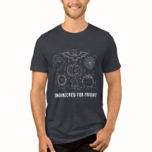 Projetado para o Medo | Camiseta de Halloween