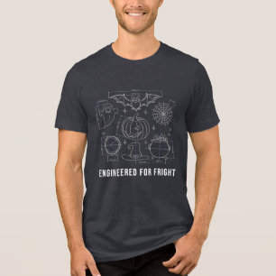 Projetado para o Medo Camiseta de Halloween