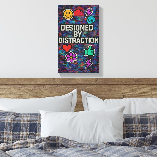Projetado por distração | Canvas digital com falha (Insitu(Quarto))