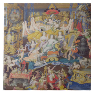 Projete para um fã, possivelmente para a senhora