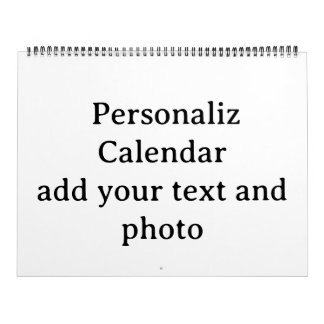 Projete seu próprio calendário personalizado por a