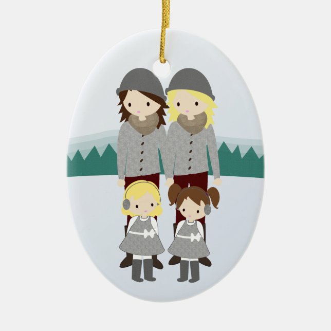 Projete seus enfeites de natal customizáveis da (Frente)