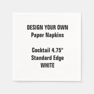 Projete seus próprios guardanapo de papel do