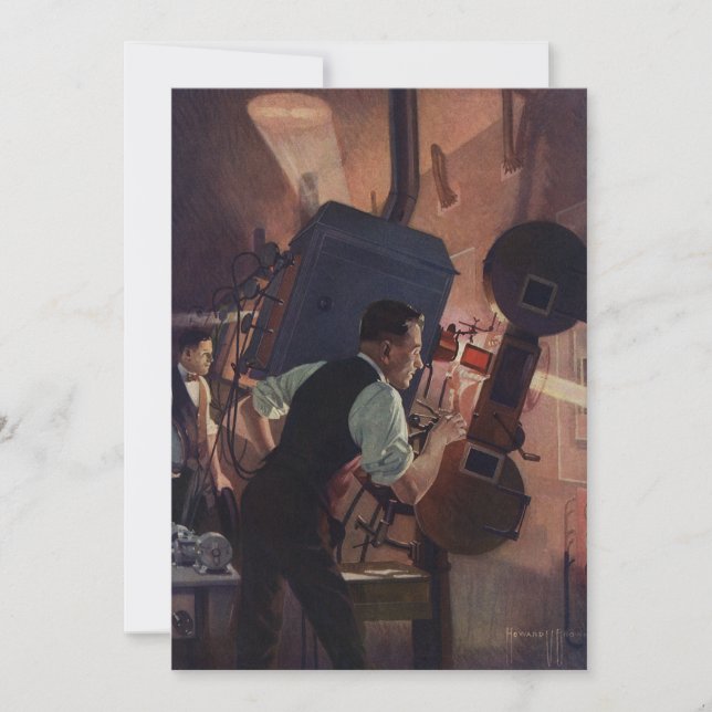 Projetista de Cinema, Vintage Business (Frente)