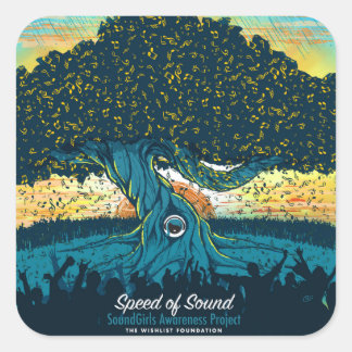 Projeto de Consciência SoundGirls: Adesivos Quadra