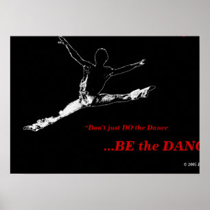 Projeto de dança Poster ERT Preto nº 1