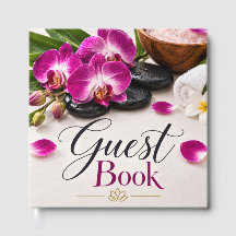 Projeto de Livro de Visitas do Spa Orquídea Roxa E